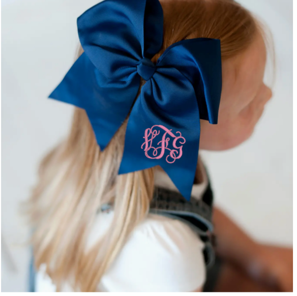 Brillant Bows: Navy