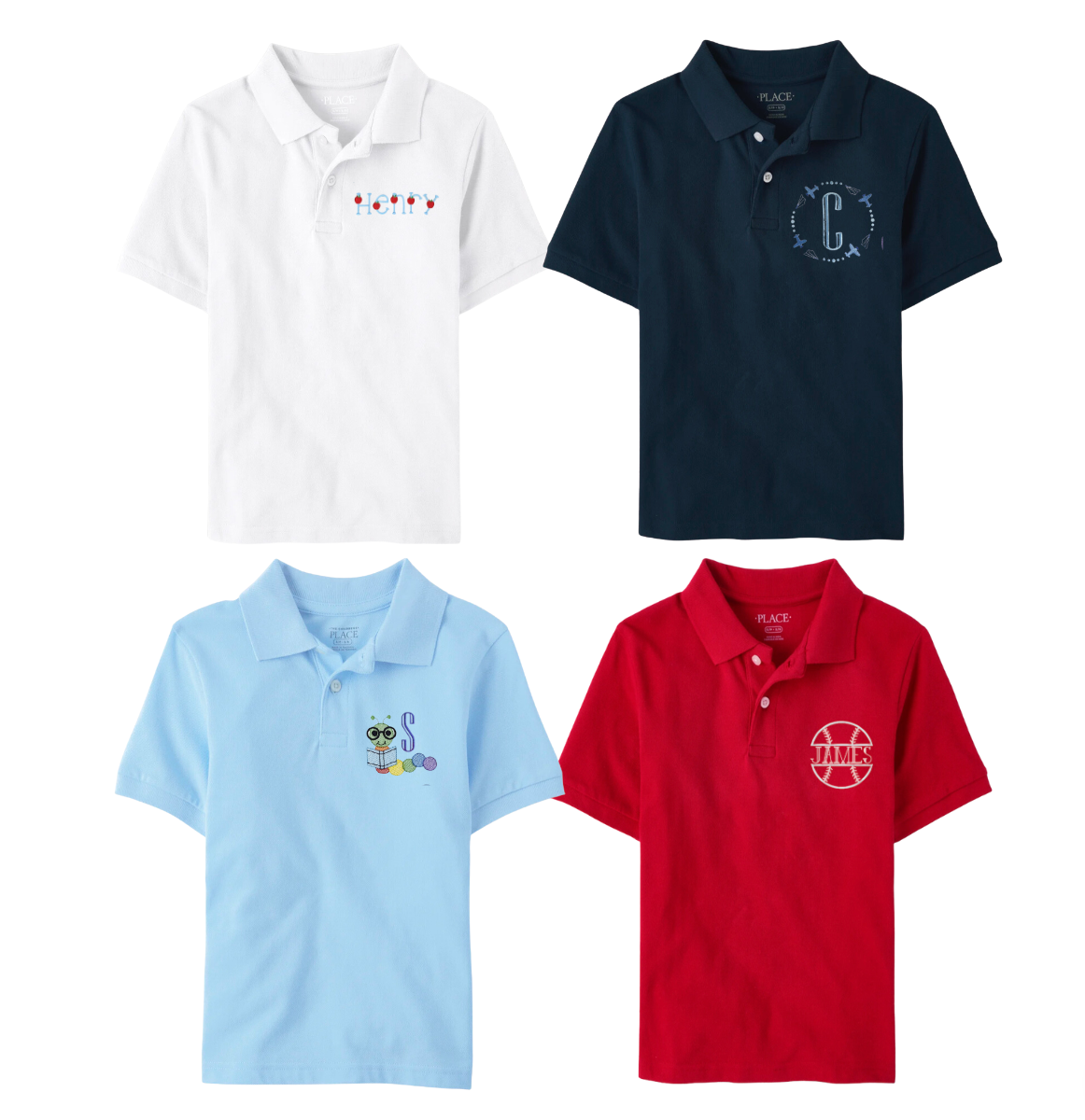 Boys Back To School Polo